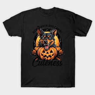 Pawsitively Spooktacular Howl-o-ween Dog Costume T-Shirt